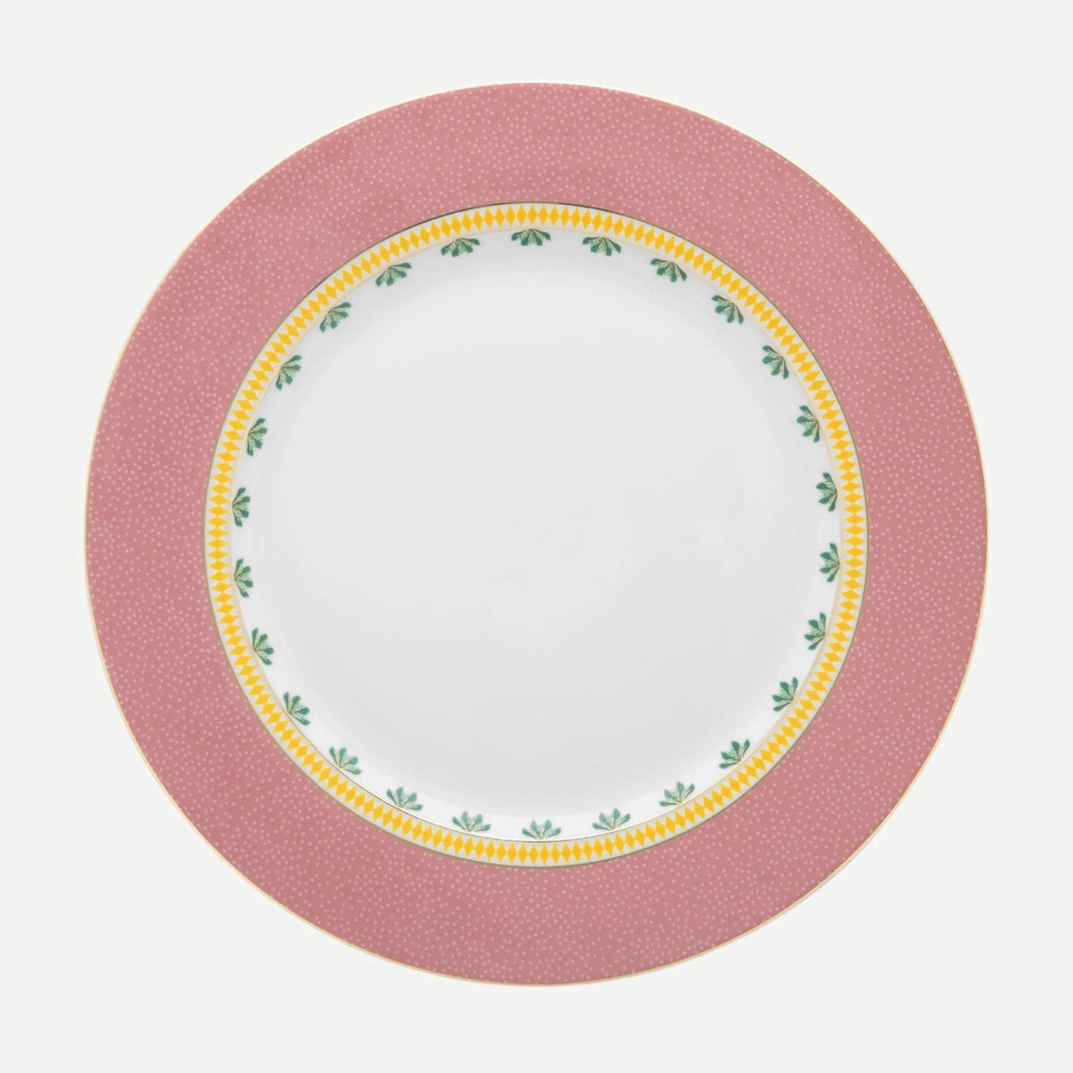 Pip Studio La Majorelle Pembe Porselen Yemek Tabağı 26,5 cm