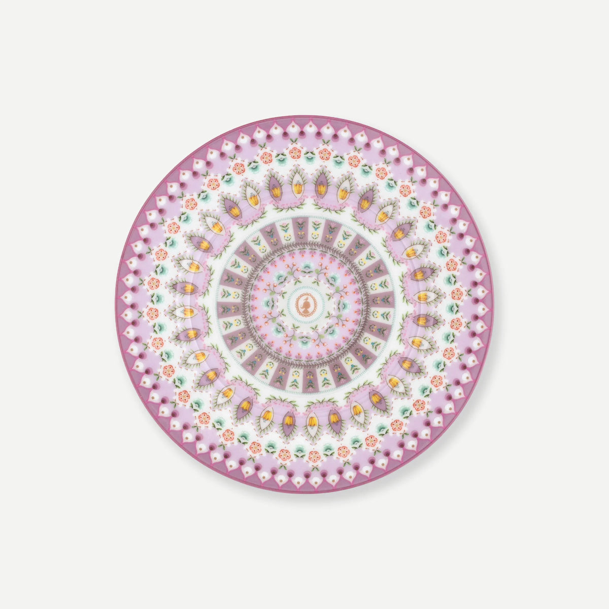 Pip Studio Lily & Lotus Mor Porselen Pasta Tabağı 17 cm