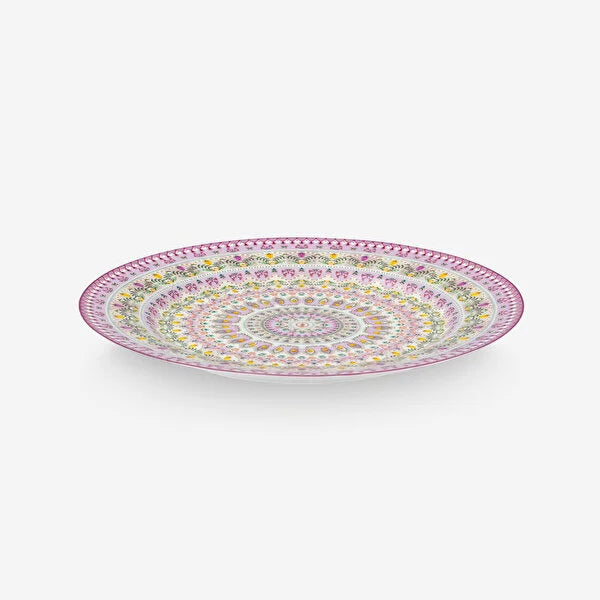 Pip Studio Lily & Lotus Mor Porselen Supla 32 cm