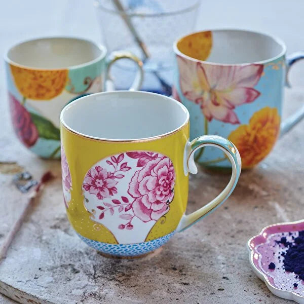 Sarı Porselen Kupa 325 ml Royal Collection by Pip Studio