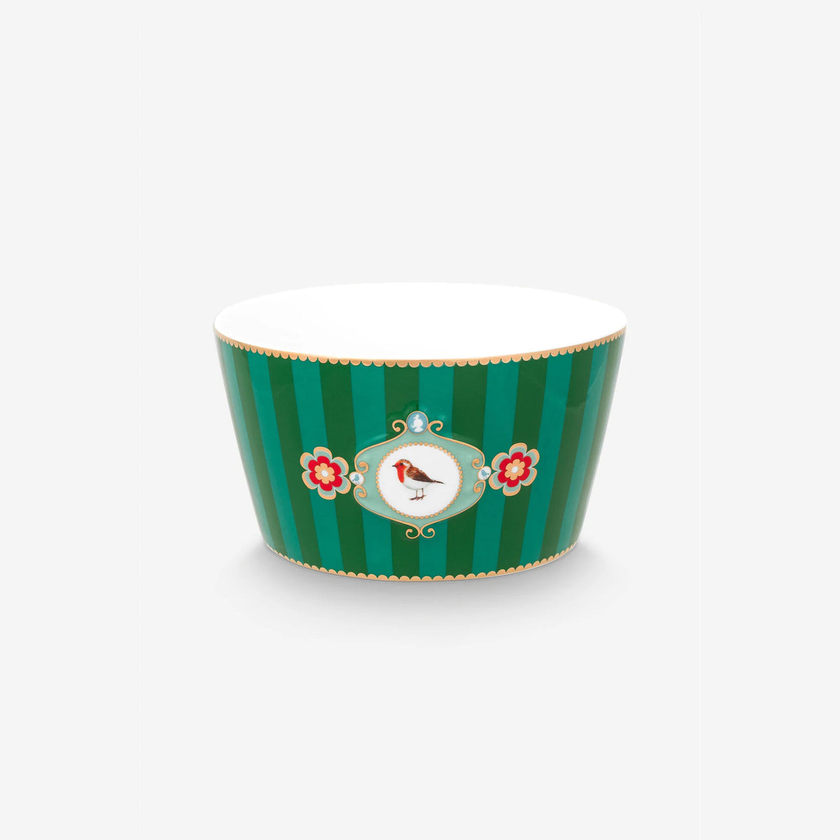 Pip Studio Yeşil Porselen Salata Kasesi 15 Cm