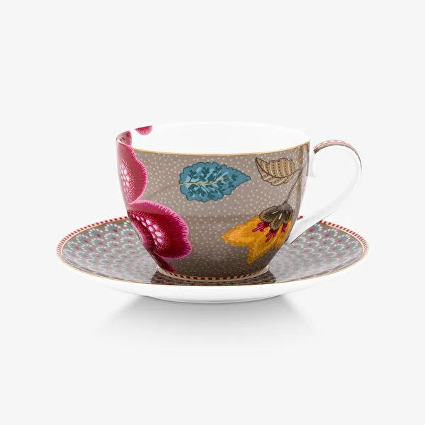 Pip Studio Haki Porselen Çay Fincanı 280 ml
