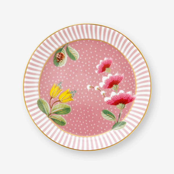 Pip Studio La Majorelle Pembe Porselen Çay Tabağı 9 cm