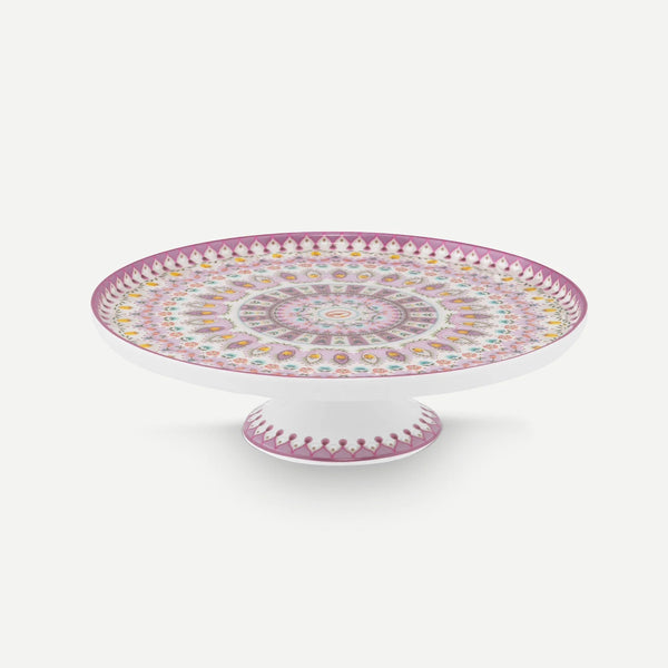 Pip Studio Lily & Lotus Mor Porselen Kek Standı 21 cm