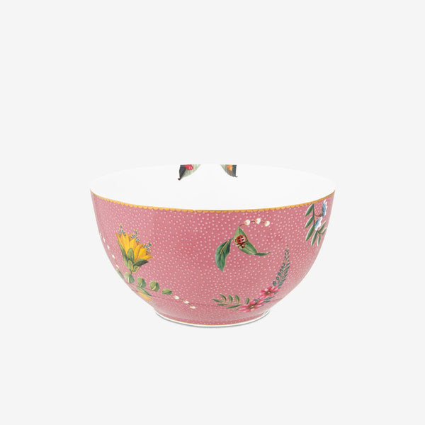 Pip Studio La Majorelle Pembe Porselen Kase 15 cm