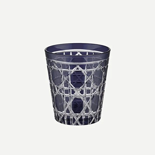Siyah Cam Su Bardağı 345 ml Gloria Collection by Chiara Alessi