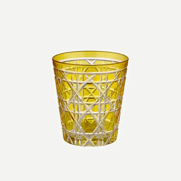 Sarı Cam Su Bardağı 345 ml Gloria Collection by Chiara Alessi