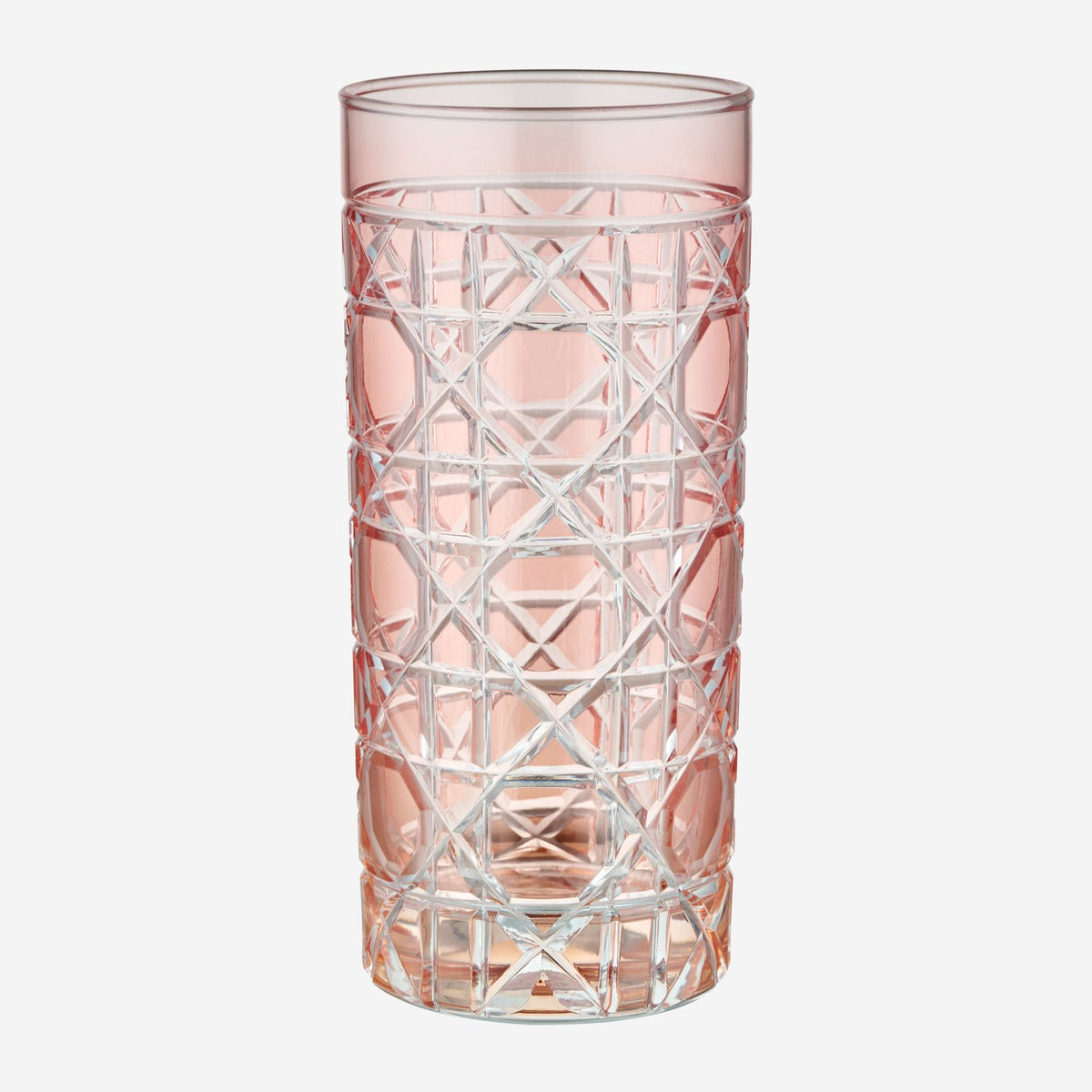 Gül Kurusu Cam Su Bardağı 485 ml Gloria Collection by Chiara Alessi