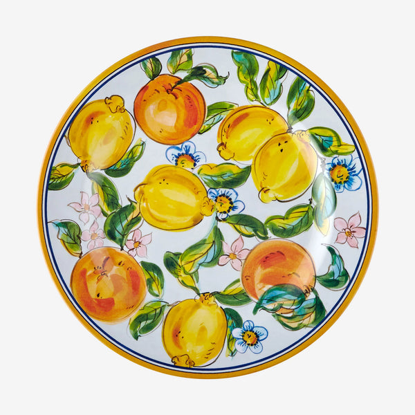 Chiara Alessi Beyaz Melamin Yemek Tabağı 28 Cm