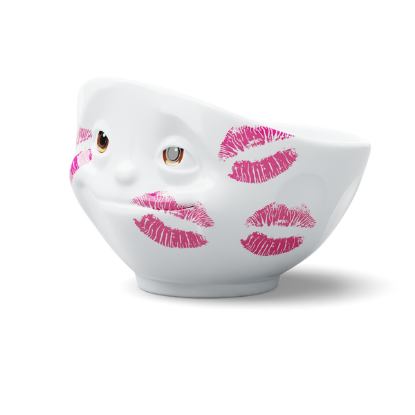 Kissed Beyaz Porselen Kase 500 ml