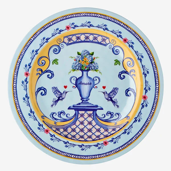 Chiara Alessi Mavi Melamin Yemek Tabağı 28 Cm CAMAR1080BL1