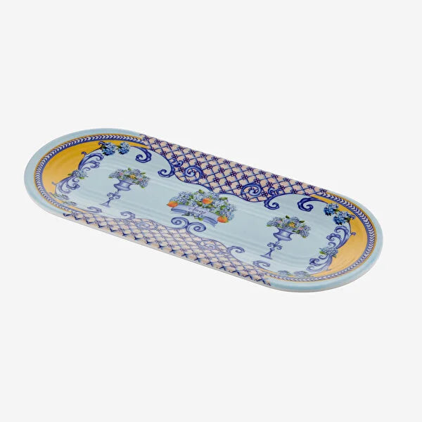 Chiara Alessi Amore Mavi Melamin 38 cm Servis Tabağı CAMAR4084BL1