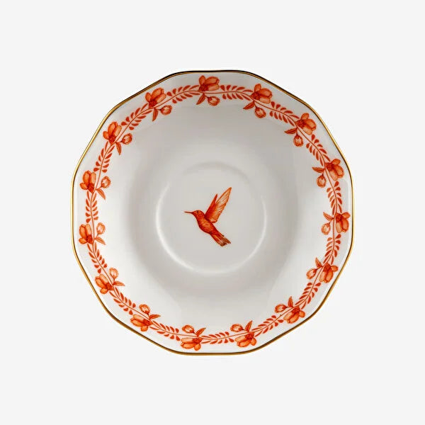 Turuncu Porselen Kahve Fincan Seti 100 ml Primavera Collection by Chiara Alessi