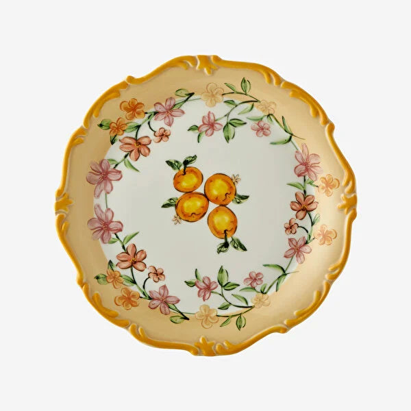 Turuncu Stoneware Kahvaltı Tabağı 21,5 Cm Il Sogno Collection by Chiara Alessi