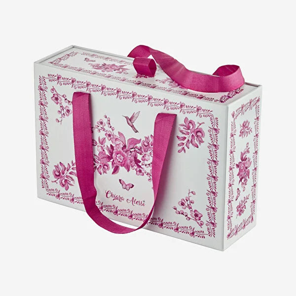 Pembe Porselen Kahve Fincan Seti 120 Ml Primavera Collection by Chiara Alessi
