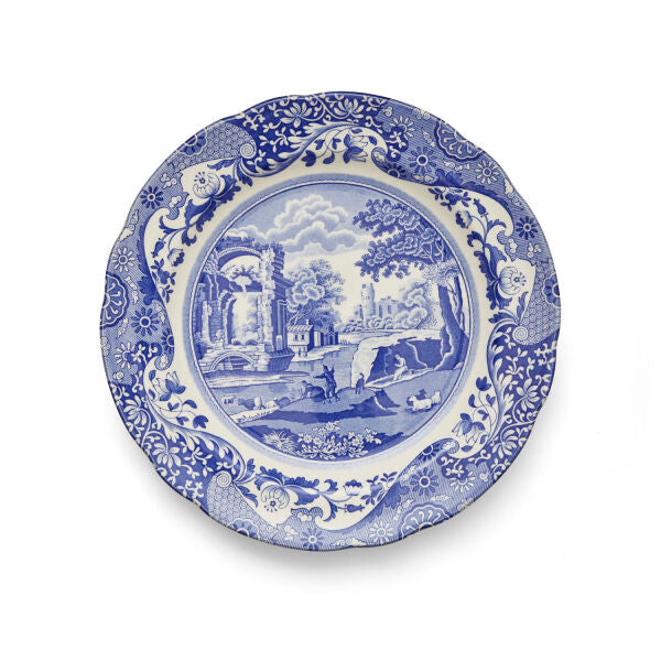 Spode Blue Italian 4lü Yemek Tabağı Seti 27 cm