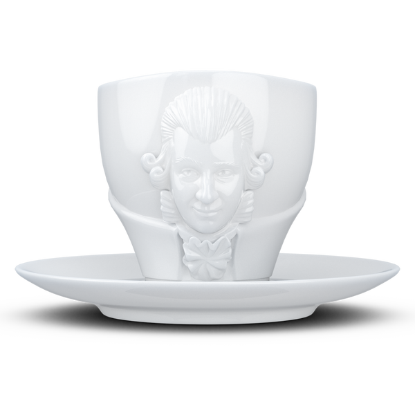 Yetenek fincanı ''Wolfgang Amadeus Mozart'' beyaz, 260 ml