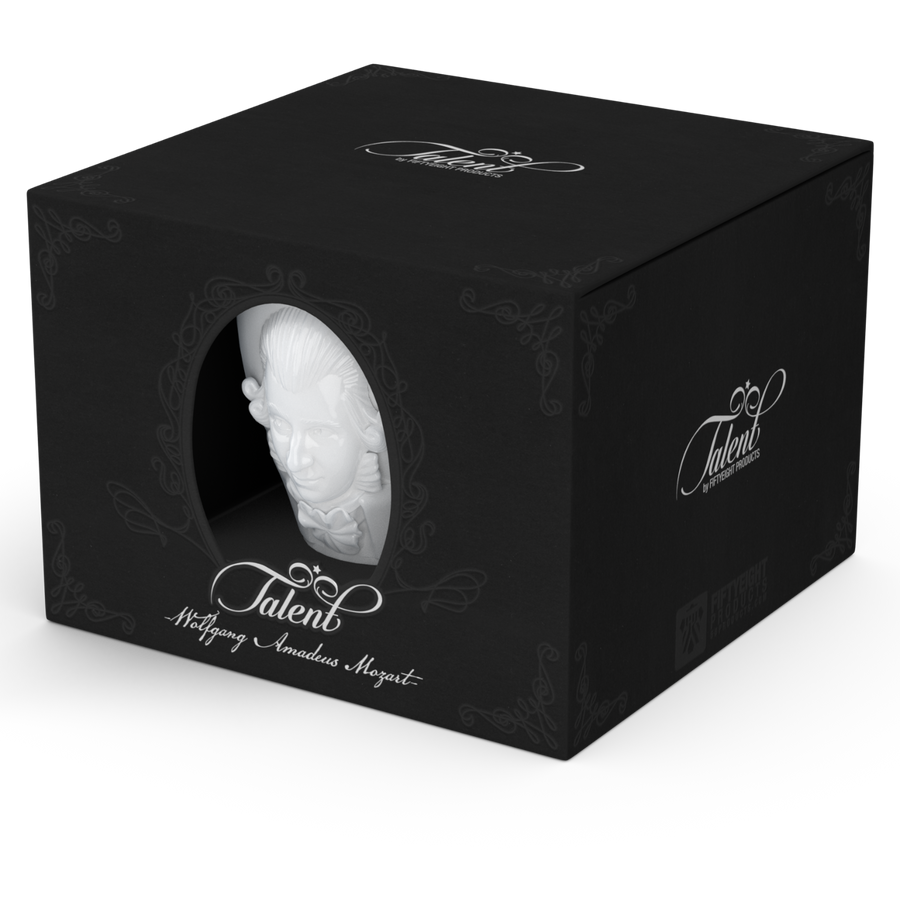 Yetenek fincanı ''Wolfgang Amadeus Mozart'' beyaz, 260 ml
