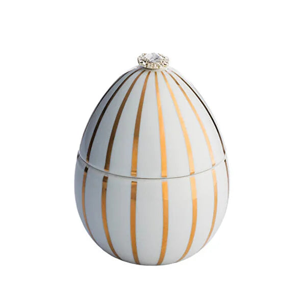 Beyaz Seramik Mum 200 gr Bois De Roussie Collection by Ladenac Milano