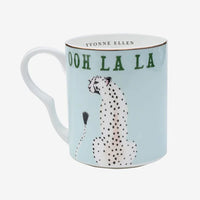Yvonne Ellen Animals Yeşil Porselen Kupa 250 ml