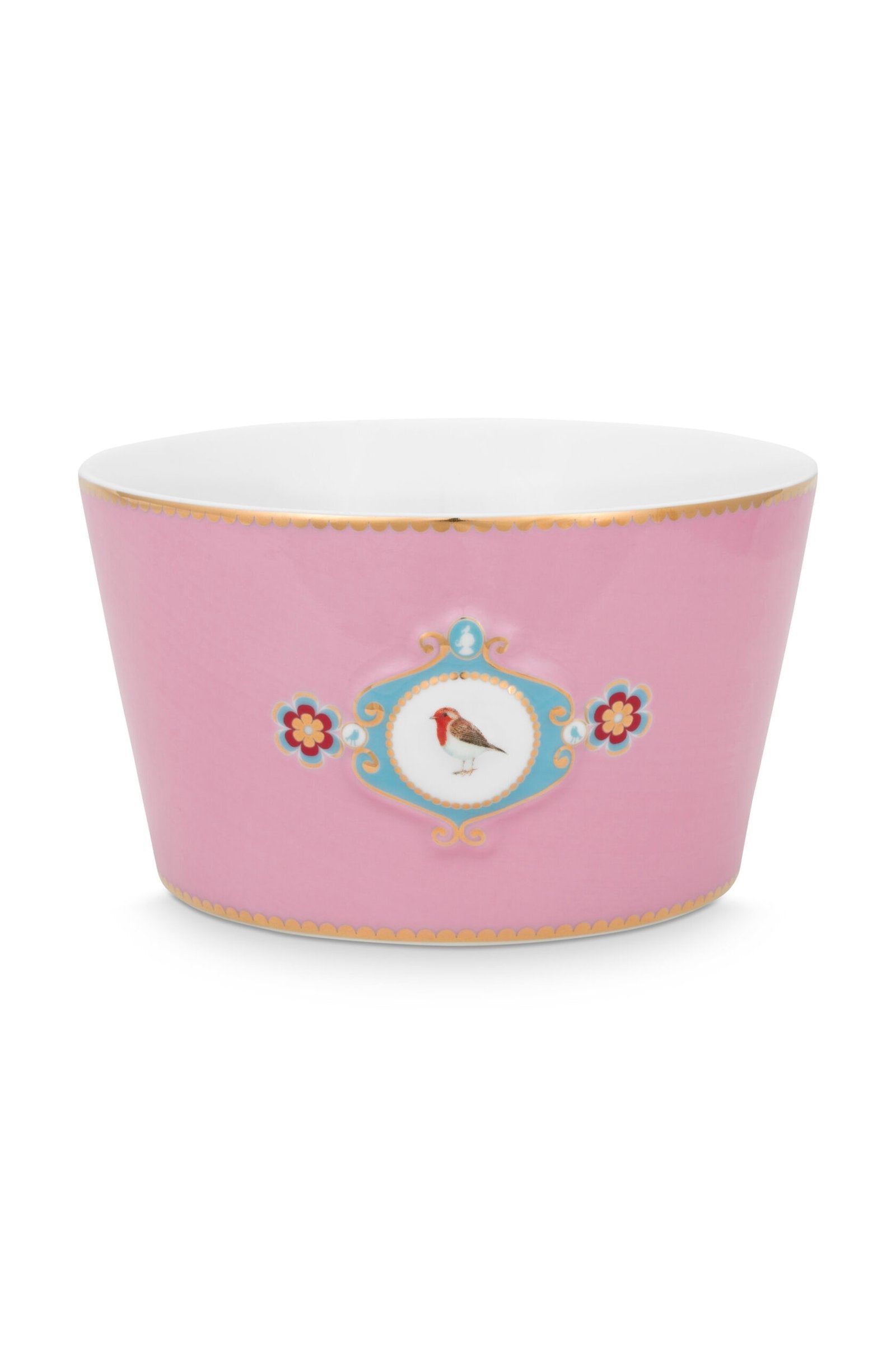Pembe Porselen Kase 15 Cm Love Birds Collection by Pip Studio
