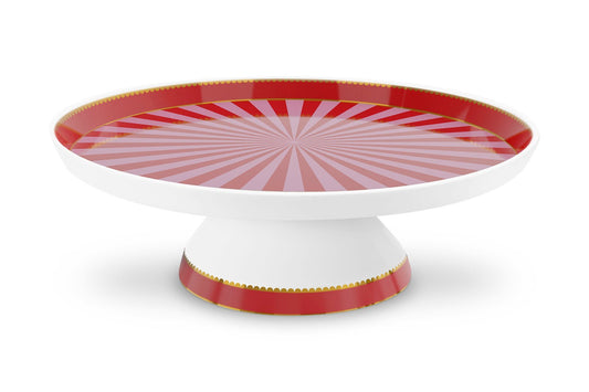Pembe Porselen Kek Standı 24 Cm Love Birds Collection by Pip Studio