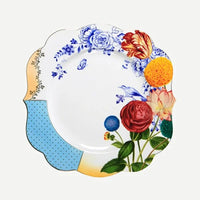 Mavi Porselen Yemek Tabağı 28 Cm Royal Collection by Pip Studio