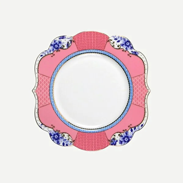 Pembe Porselen Pasta Tabağı 17 Cm Royal Collection by Pip Studio