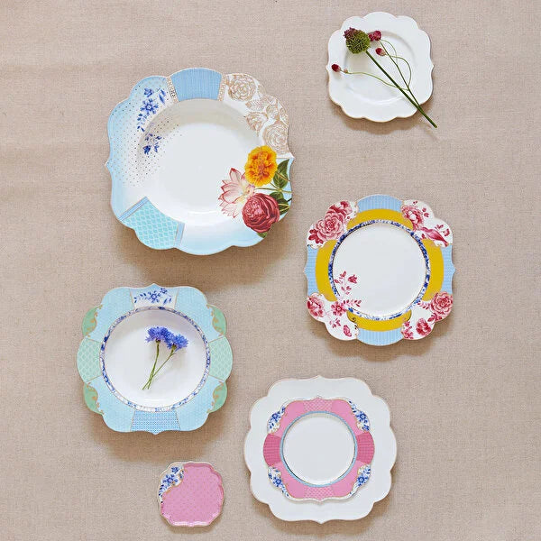 Mavi Porselen Çukur Tabak 23,5 Cm Royal Collection by Pip Studio