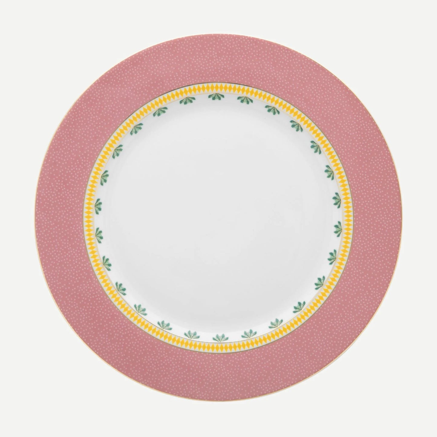Pip Studio La Majorelle Pembe Porselen Yemek Tabağı  26,5 cm