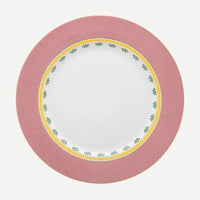 Pip Studio La Majorelle Pembe Porselen Yemek Tabağı  26,5 cm