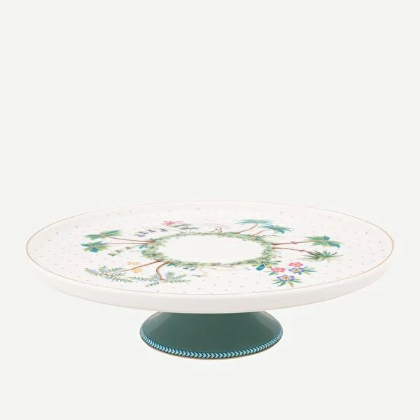 Beyaz Porselen Kek Standı 21 Cm Jolie Collection by Pip Studio