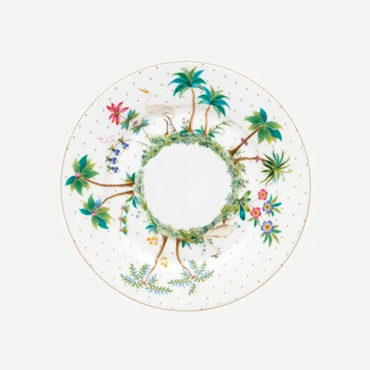 Beyaz Porselen Pasta Tabağı 17 Cm Jolie Collection by Pip Studio