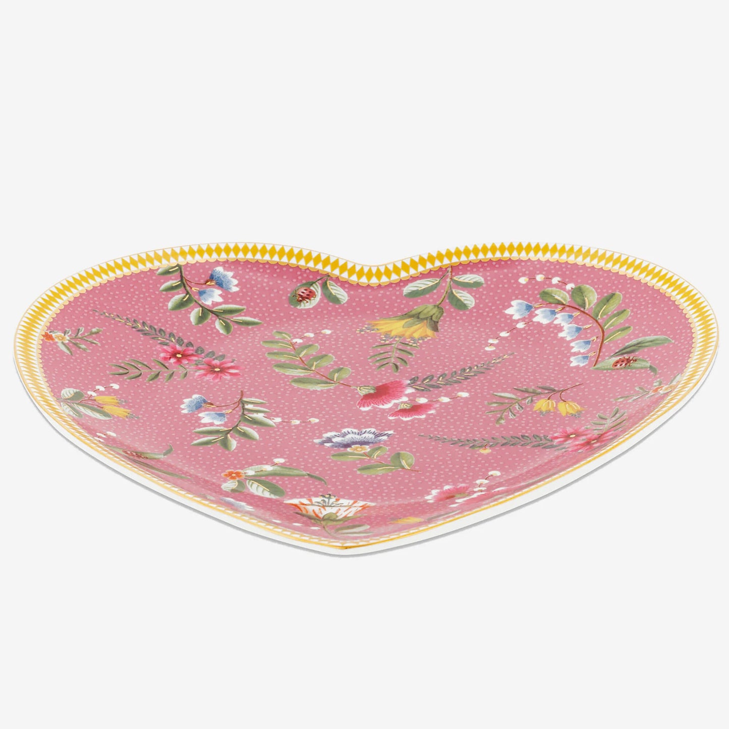 Pip Studio La Majorelle Pembe Porselen Kalpli Tabak Seti 21,5 cm