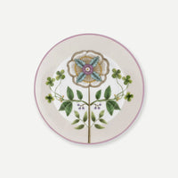 Pip Studio Lily & Lotus Beyaz Porselen Petit Four Tabağı 12 cm
