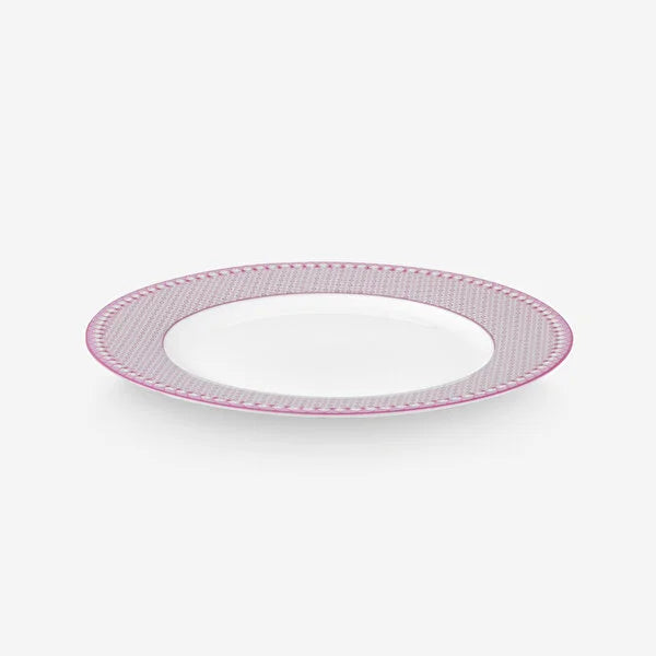 Pip Studio Lily & Lotus Mor Porselen Yemek Tabağı 26,5 cm
