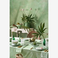Pip Studio Lily & Lotus Yeşil Porselen Yemek Tabağı - 2