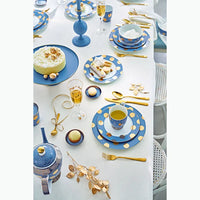 Mavi Porselen Kahvaltı Tabağı 21 Cm Dot Delight Collection by Pip Studio
