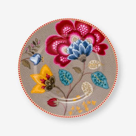 Pip Studio Haki Porselen Pasta Tabağı 17 Cm