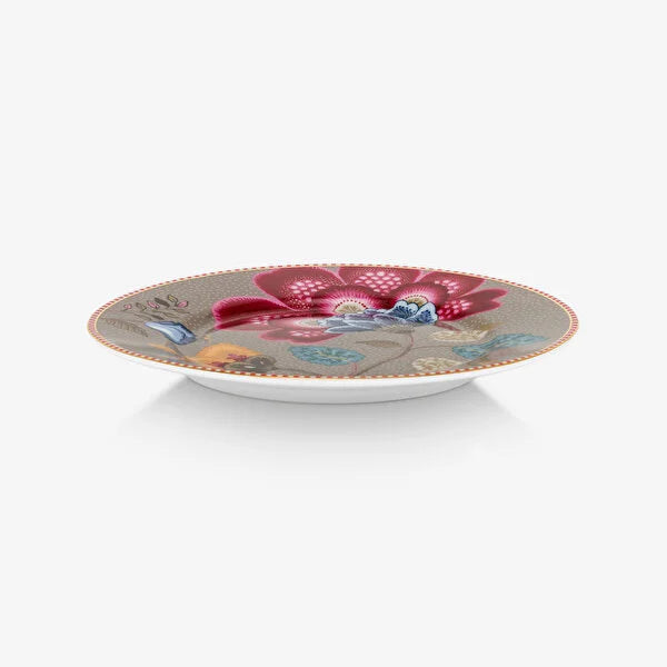 Pip Studio Haki Porselen Pasta Tabağı 17 Cm