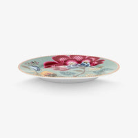 Pip Studio Fantasy Blooming Tales Mavi Porselen Pasta Tabağı - 3