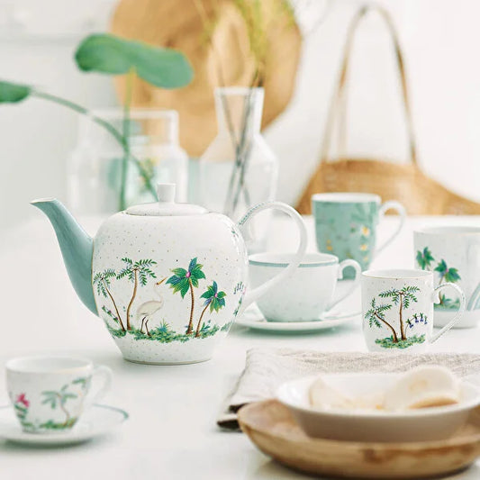 Beyaz Porselen Kupa Seti 145 Ml Jolie Collection by Pip Studio