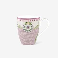 Pip Studio Lily & Lotus Mor Porselen Kupa Seti 350 ml - 2