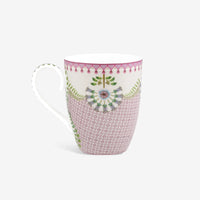 Pip Studio Lily & Lotus Mor Porselen Kupa Seti 350 ml - 3