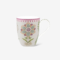 Pip Studio Lily & Lotus Mor Porselen Kupa Seti 350 ml - 4