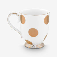 Beyaz Porselen Kupa 350 ml Dot Delight Collection by Pip Studio