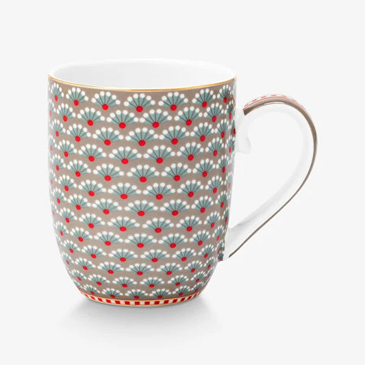 Pip Studio Haki Porselen Kupa 145 ml