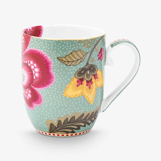 Pip Studio Mavi Porselen Kupa 145 ml