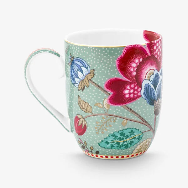 Pip Studio Mavi Porselen Kupa 145 ml