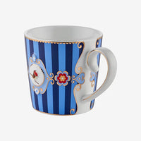 Pip Studio Love Birds Mavi Porselen Kupa 250 ml - 3